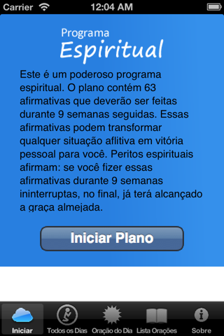 Programa Espiritual v1 screenshot 2