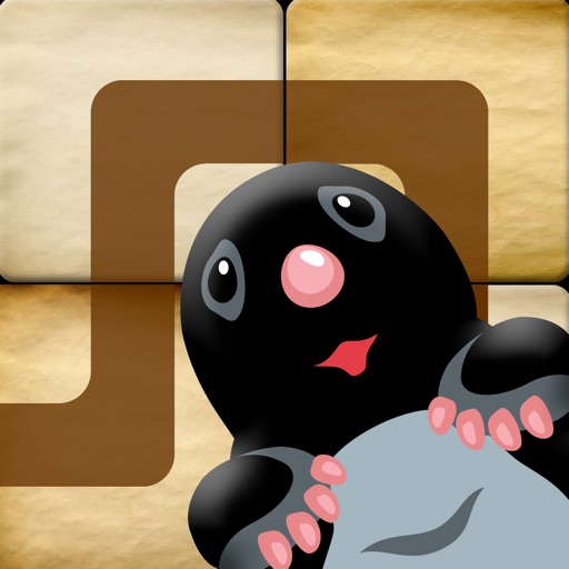 Unroll The Mole – Free Maze Puzzle Game Icon