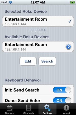 Rokumote Remote for Roku screenshot 3