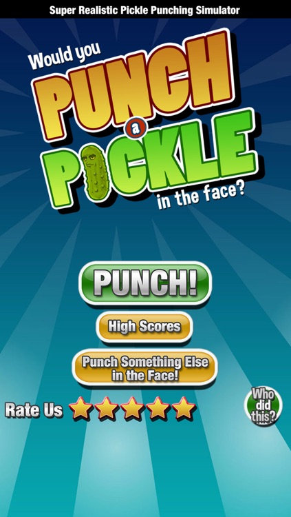 Punch a Pickle