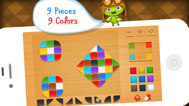 Mosaic Tiles: Art Puzzle Game for Schools by A+ Kids Apps & (圖4)-速報App