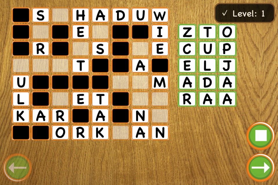 Words Crossword Puzzle screenshot 3