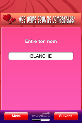 Are your names compatible?: love affinity calculator screenshot 2