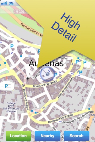 Ardèche No.1 Offline Map screenshot 3