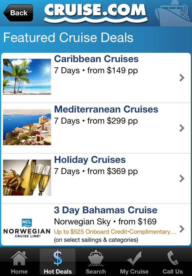 Cruise.com screenshot 2