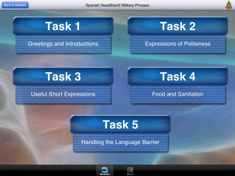 Headstart2 Spanish Military Phrases screenshot 3
