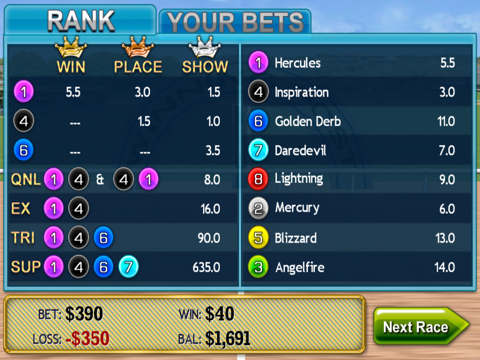 Virtual Horse Racing 3D HD FREE screenshot 3