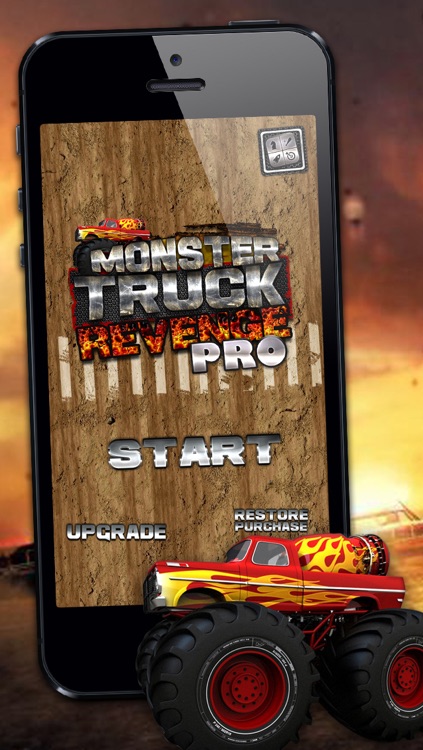 Monster Truck Furious Revenge PRO - A Fast Truck Racing Game! screenshot-3