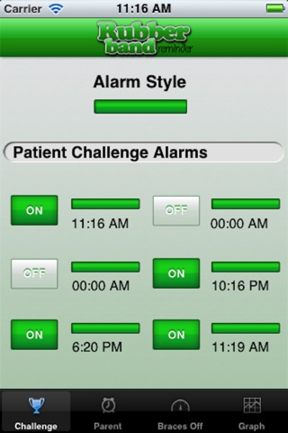 Rubberband Reminder for orthodontic braces screenshot 2