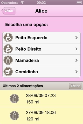 iBabyControl screenshot 2