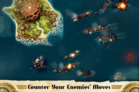 Crimson: Steam Pirates for iPhone screenshot 4