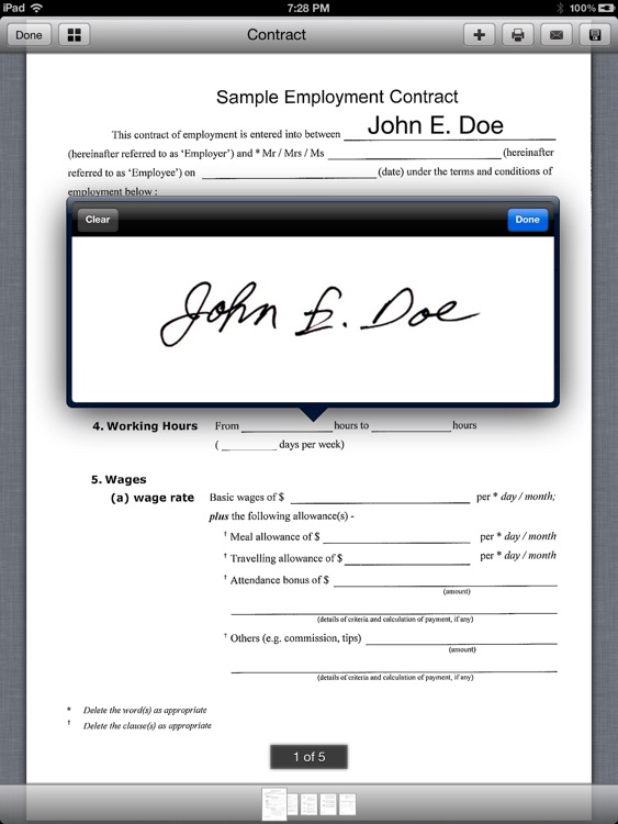 sign pdf documents