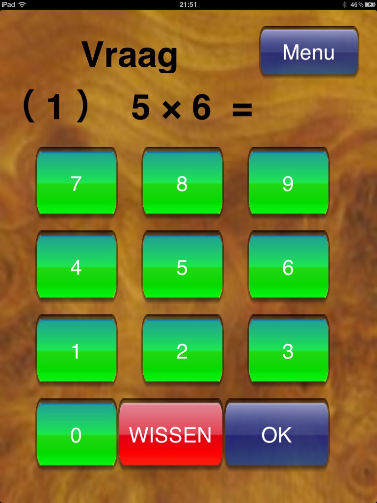 Multiplication Table for iPad screenshot 2