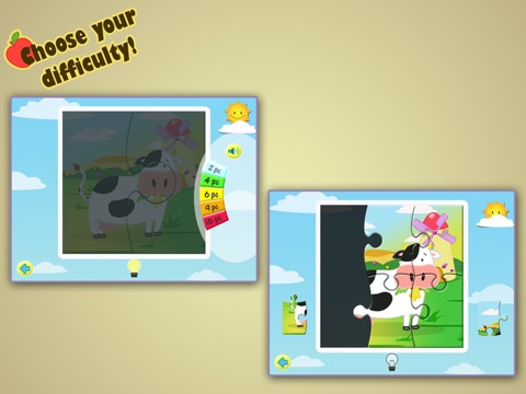 Farm Jigsaw Puzzles 123 iPad screenshot 2
