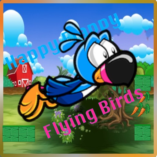 Happy Flappy Flying Birds Epic Free Saga Icon