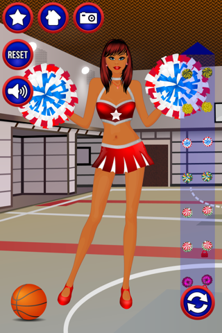 Dress-Up Cheerleader screenshot 3