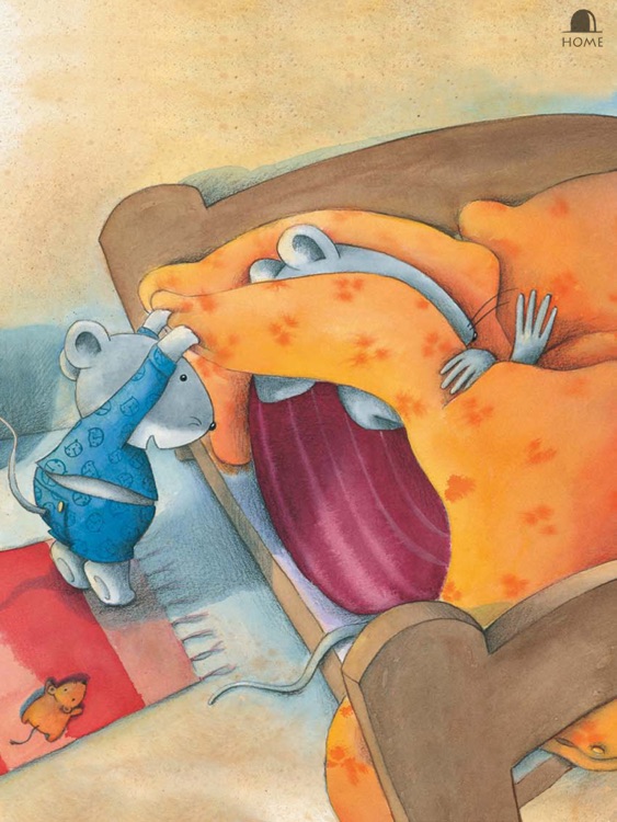 Miko - Mom Wake Up and Play: An interactive bedtime story book for kids about keeping busy whilst Mom is asleep, by Brigitte Weninger illustrated by Stephanie Roehe  (iPad “Lite”version; by Auryn Apps)