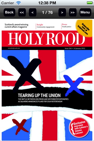 Holyrood magazine screenshot 2