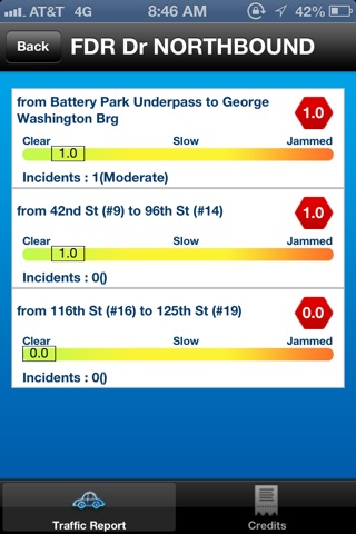 Traffic Delays NYC screenshot 3