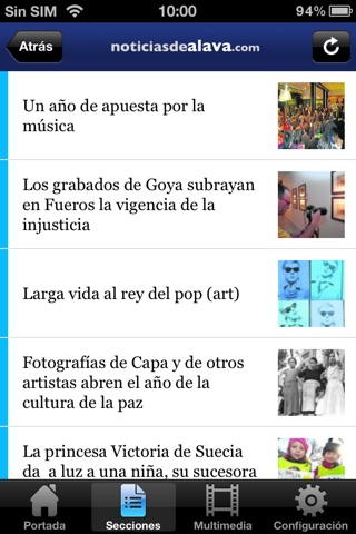 Noticias de Alava screenshot 2