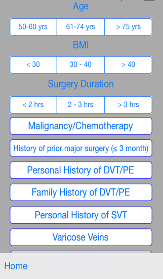 How to cancel & delete Thromboembolism Risk from iphone & ipad 1