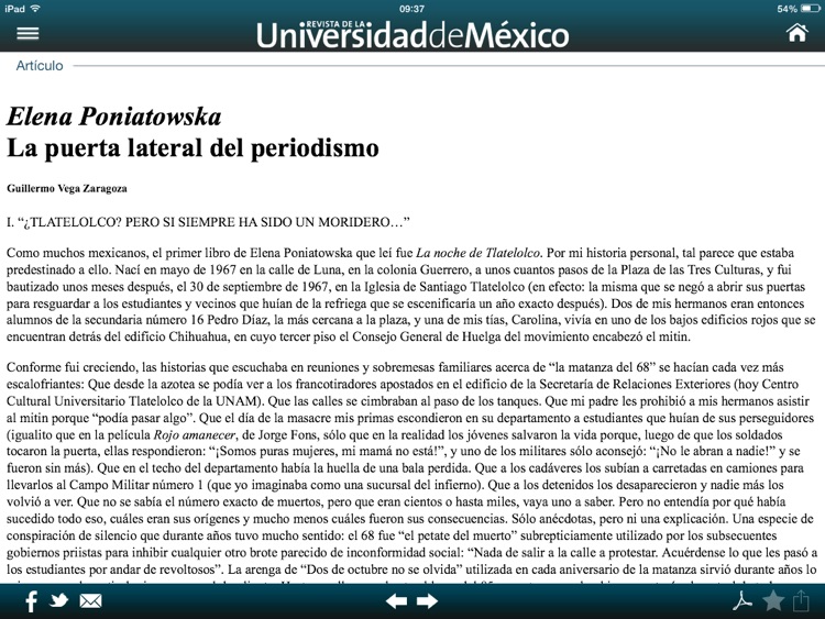 Revista de la Universidad de México screenshot-3