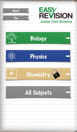 Easy Revision Junior Cert Science(圖1)-速報App