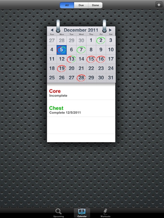 Gym Log PRO! for iPad (Fitness & Workout Tracker) w/ Reminders screenshot-3