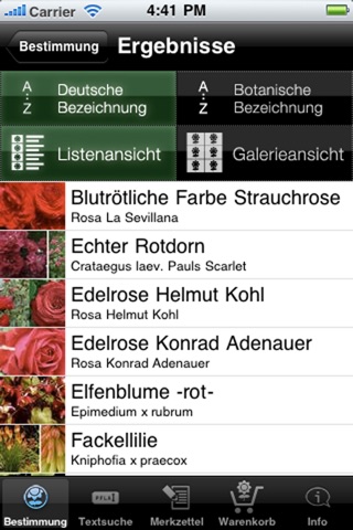 Botanika - Der Pflanzenfinder screenshot 3