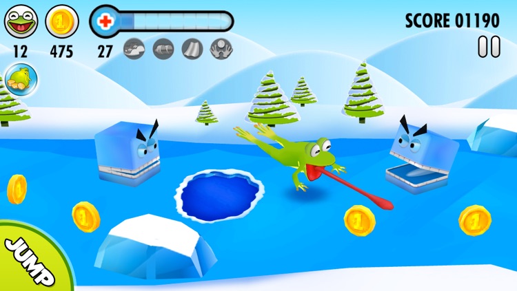 Frog on Ice