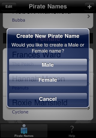Pirate Names LITE screenshot 4