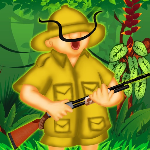Forest Safari Tiger Hunting - The funny Hunter saving cute animals - Free Edition icon
