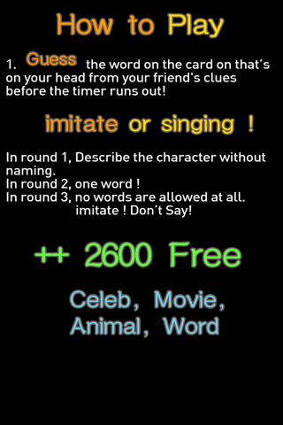 CelebParty : Guess the Celeb who's what's word? up Charades free heads screenshot 4