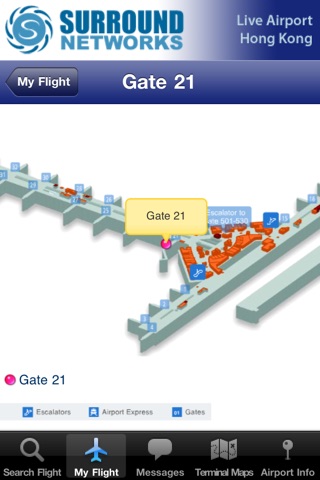 Live Airport - Hong Kong (HKG Airport) screenshot 4