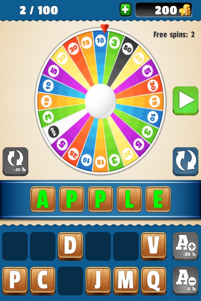 Find The Word - Reveal the the picture, guess the word and spin the wheel! screenshot 2