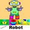 For all robot lovers, now kids can color robots