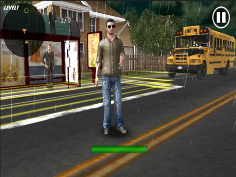 Crazy School Bus Driver 3D HD Plus screenshot 2