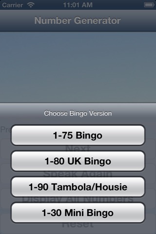 Bingo Number Generator screenshot 3