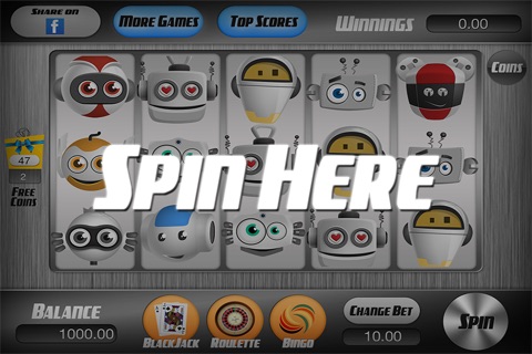 The Robo Casino screenshot 2