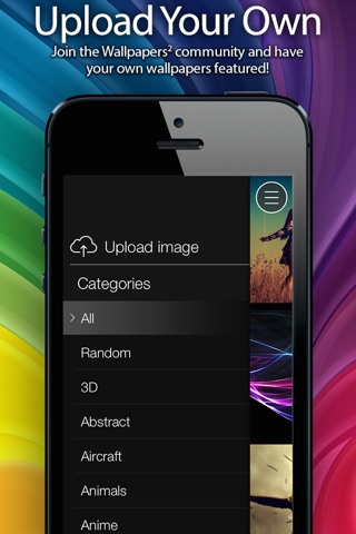 Wallpapers 2 for iOS 7 screenshot 3