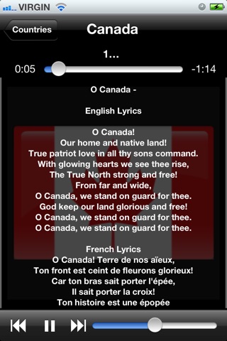 World National Anthems (With Lyrics) screenshot 3