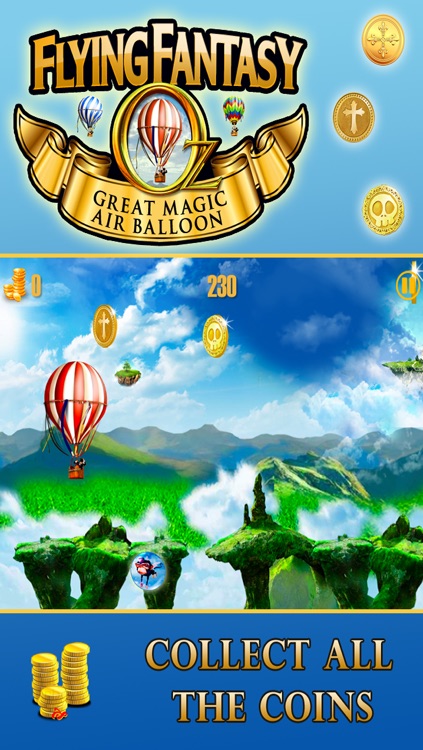 Oz Flying Fantasy-A Great Race Game in the Magical Hot Air Balloon screenshot-3