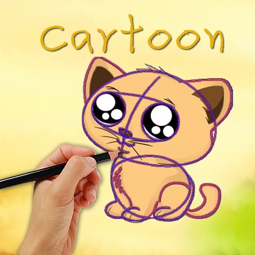 Draw a Cartoon 1 — Animals Version iOS App