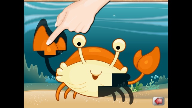 Aquatic Animals - An educational Ocean puzzle for toddlers a(圖2)-速報App