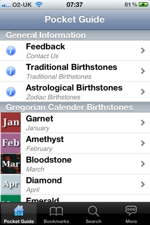 Pocket Guide Birthstones(圖1)-速報App