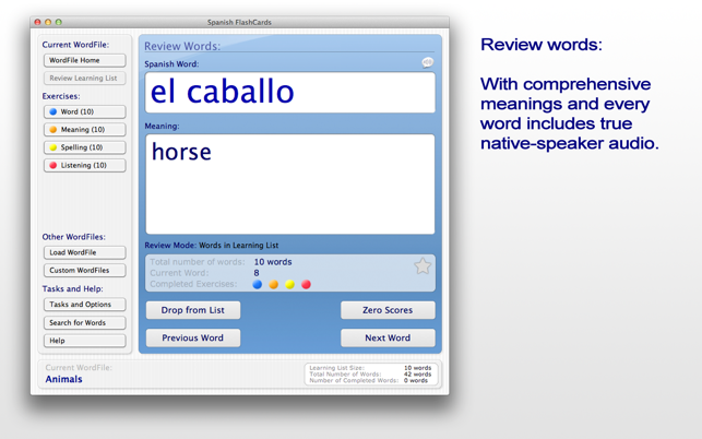 Spanish FlashCards(圖2)-速報App