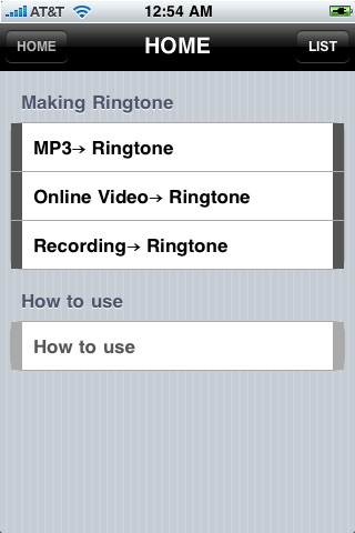 iMakeRingtone screenshot 2