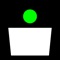 Tilt your device to catch the dots as they bounce towards the bucket