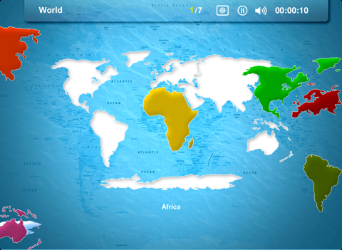 World Puzzles -Maps and Facts for Learners screenshot 3