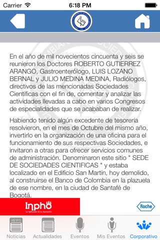 Asociación Colombiana de Sociedades Científicas screenshot 4